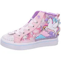 SKECHERS Twi Lites 2.0 Kinderschuhe Mädchen Stiefel Rosa Freizeit