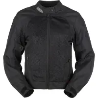 Furygan Genisis Mistral Evo 2 Damen Motorrad Textiljacke Farbe: Schwarz, Grösse: S
