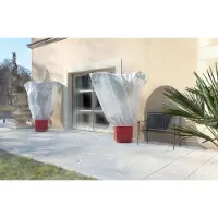 Nortene Hiverzip, Hagelschutz, Niedrigtemperaturschutz, Snow protection, UV-beständig, Windschutz, Topfpflanze, Baum, Weiß, Polypropylen (PP), 50 g/m², 630 mm
