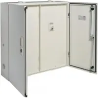 Hager FP53W10M Wandlerschrank, universN, 250 A, IP54, SKII, 800 x 800 x 218 mm, VBEW,TT-System