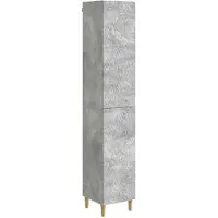 Syfax Schrankset 2 stk. Betongrau Holzwerkstoff