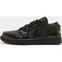 Jordan Air Jordan 1 Low SE "Patent Elephant Black" Schwarz, Größe: 38,5