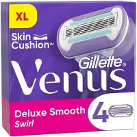 Gillette Venus Deluxe Smooth Swirl, Frauen, Venus, Violett, 4 Stück(e)