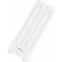 Osram DULUX LED F24 EM, 2G10, 12W, 1500lm, 4000K, kaltweiße Lichtfarbe, LED-Ersa