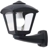 Fumagalli 1891 roby wandleuchte 1xe27 ip55 l.20xb.26xh.26xh.27,5cm schwarz harz