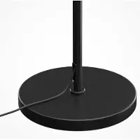 Maytoni Stehlampe Dallas, schwarz/schwarz, Höhe 150 cm 6-flg. Dimmer