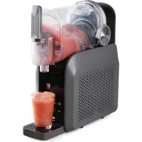 Domo Gelissimo DO9308I 3-in-1 Granita- & Frozen-Drink-Maschine, 1,8 l, Schwarz, Kompressor, CoolMotion, 8 Programme