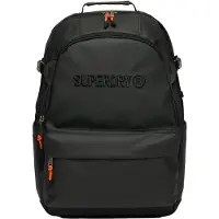 Superdry Unisex. W9110428A Utility Rucksack schwarz (OSFA), Lässig, Polyester