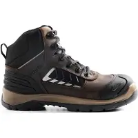 Blakläder ELITE Sicherheitsstiefel S3 2452, Farbe:Braun/Schwarz, Größe:43