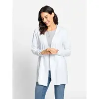 Witt Weiden Shirtjacke in weiß | Gr.: 42