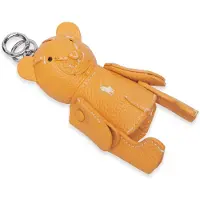 Ralph Lauren für Damen. 427P13276011 Polo Bear Leder-Taschenanhänger orange (OSFA), Lässig