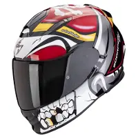 Scorpion EXO-491 Pirate Rot Integralhelm Größe XL