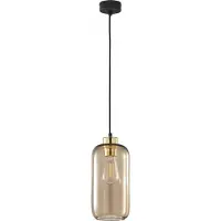 TK Lighting Hängeleuchte Marco Green, 1-flammig, braun