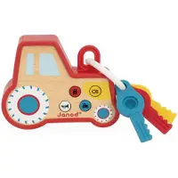 Janod Traktor Schlüsselanhänger