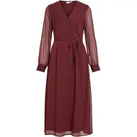 Vila Vifalia Langarm Maxikleid