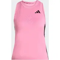 Adidas Tanktop PERFORMANCE "WE 3S TK", Damen, Gr. L, pink (st tropic bloom, schwarz), Obermaterial: 88% Polyester, 12% Elasthan, Rundhals, Tops Tanktop