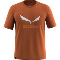 Salewa - Solidlogo Dry T-Shirt - Funktionsshirt Gr 46 - S rot