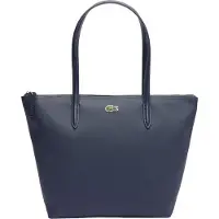Lacoste Schultertasche Shopping Bag Penombre dunkelblau