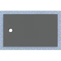Geberit 551016DM1 CleanFloor30 Duschfläche 150 x 90 cm