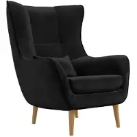 Mirjan 24 Polstersessel Estjano, Ohrensessel, Relaxsessel, Stilvoll Wohnzimmer Sessel (Farbe: Kronos 07)