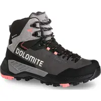 Dolomite Shoe W's Vernale Leather High GTX anthracite grey/coral red (1657) 6