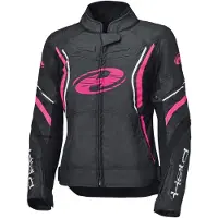 Held Baxley Top wasserdichte Damen Motorrad Textiljacke, schwarz/pink, S