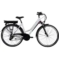 Zundapp E-Bike ZÜNDAPP "Z802 Damen" Gr. 48, weiß (dunkellila, weiß), Elektrofahrräder, Damen, 48cm, 28 Zoll (71,12cm), E-Bike, Pedelec, Elektrofahrrad für Damen, Topseller