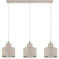 Light11 HOME Pendelleuchte PANTA Kaschmir E27 3-flammig – Moderne Hängelampe für Wohnzimmer Esszimmer