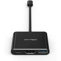 XP-Pen XPPen USB-C auf HDMI Adapter, USB 3.0, DeX, PD für Smartphones oder Laptops, mit Ladeunterstützung