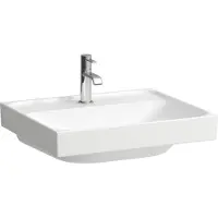 Laufen MEDA Waschtisch, unterbaufähig, 550x460mm, 1 Hahnloch, ohne Überlauf, H8101127571111, Farbe: Weiß Matt