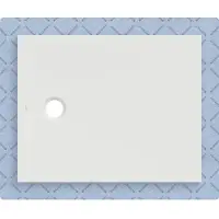 Geberit 551004001 CleanFloor30 Duschfläche 100 x 80 cm