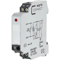 METZ CONNECT BTR 11061550 KRA-M6/21, Koppelbaustein, 12 V AC/ - 10 Stück