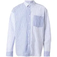 Pepe Jeans für Herren. PM3091284 Hemd Roma blau (XL), Lässig, Baumwolle, Langarm