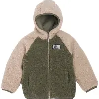 Viking Play Wendbare Fleecejacke, Olive, 128