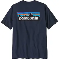 Patagonia Herren P-6 Logo Responsibili-Tee new navy XXL