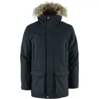 Fjällräven - Nuuk Lite Parka - Parka Gr M blau/schwarz