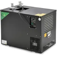 Ich-zapfe Zapfanlage, Bierzapfanlage AS-110, 2- / 4- / 6-leitig zur Auswahl, Durchlaufkühler, Nasskühler - Untertheke, Green Line, Cooling grinding:6-leitig