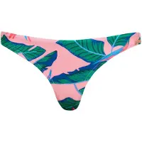 Superdry für Damen. W3010405A Kühnes Bikinihöschen in tropischem Rosa (XL), Strandbekleidung, Recyceltes Polyester, Nachhaltig