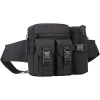 OEM Telefonetasje - Verstelbaar - Crossbody - Geschikt Voor Reisen, Outdoor - Meerdere Opbergvakken - Zwart