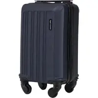 Wings Handgepäck Koffer HARRIER Kabinenkoffer ABS+ 40x20x25 cm, mit 4 abnehmbaren Rollen, Trolley leicht stabil für Ryanair & Wizz Air