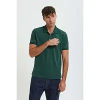 Baracuta für Herren. BRPOL0020UT2769 Polo Logo grün (S), Lässig, Baumwolle, Kurzarm