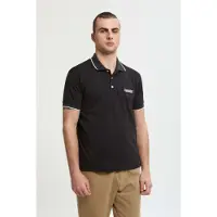 Baracuta für Herren. BRPOL0020UT2769 Polo Logo schwarz (XL), Lässig, Baumwolle, Kurzarm