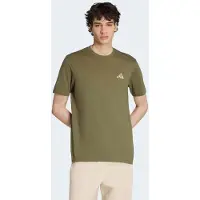 Adidas T-Shirt "CAMO GRAFIK, KLEINE LOGOSTICKEREI"