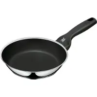 WMF Bratpfanne "CeraDur Profi" Cromargan Edelstahl Rostfrei 18/10 1 tlg. keramische Antihaftversiegelung, robuster mineralischer Aufbau