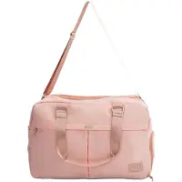 Solier Weekender Reisetasche und Sporttasche, erweiterbar, faltbar, mit Schuhfach und Schultergurt
