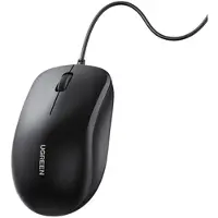 UGREEN optische Kabelmaus, schwarz