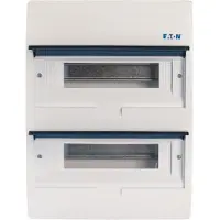 Eaton 280356 ECO Kleinverteiler, Unterputz, 2-reihig, 12 TE, IP40 BC-U-2/24-ECO
