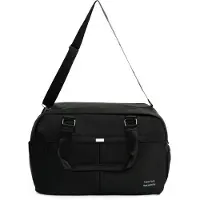 Solier Weekender Reisetasche und Sporttasche, erweiterbar, faltbar, mit Schuhfach und Schultergurt