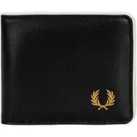 Fred perry für Herren. L7305 Geldbörse schwarz (OSFA), Lässig, Recyceltes Polyester
