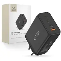 TechProtection Tech Protect NC240W GaN 4 Port 240W WandLadegerät